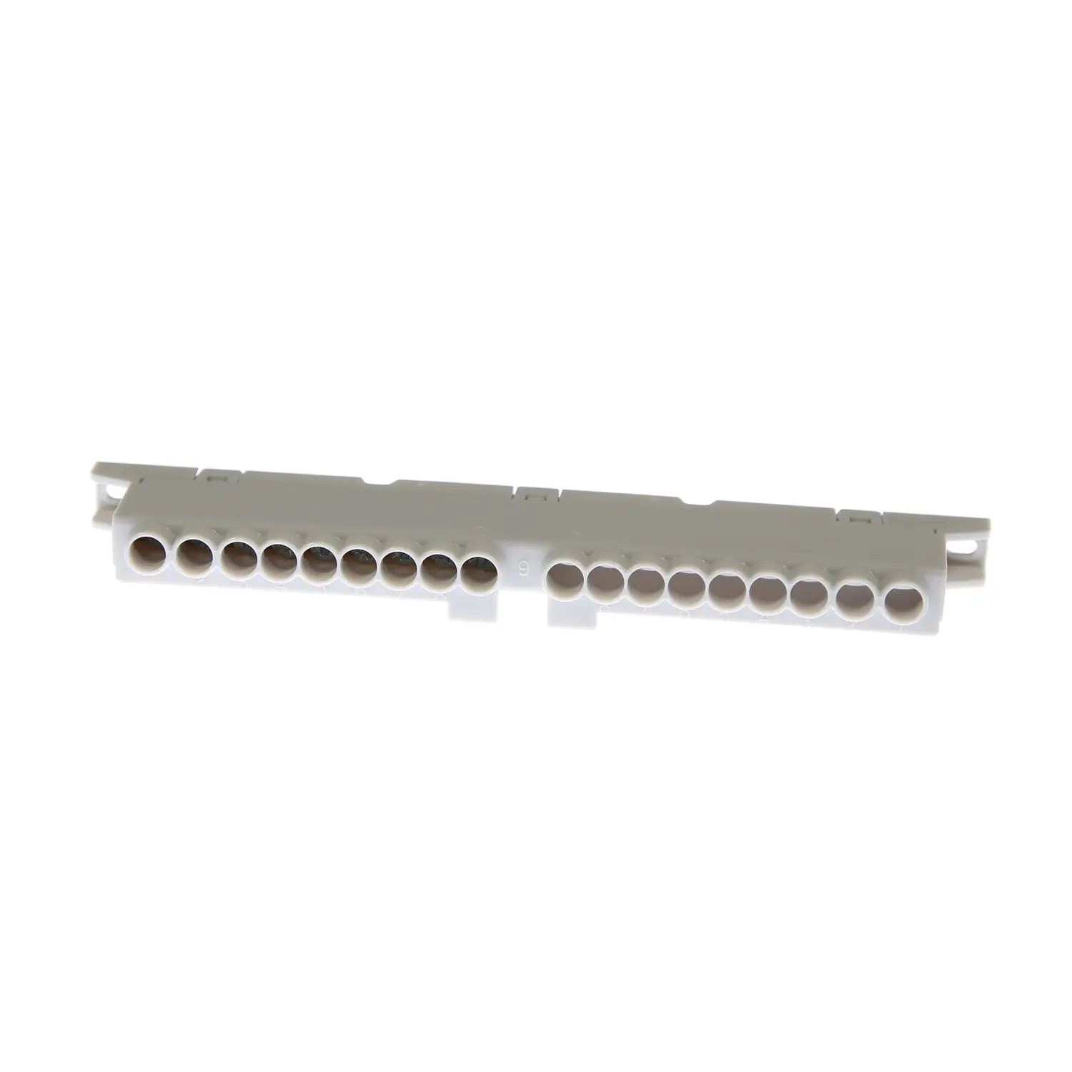 GW40408U Gewiss Bornier terre 9 trous pr coffret 8 modules
