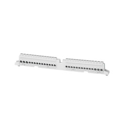 GW40412U Gewiss Bornier terre 14 trous pr coffret 12 modules