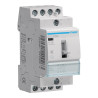 Hager ETC425S - Contacteur jour nuit triphasé silencieux 25A 4NO