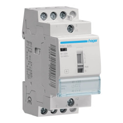 ERC325 Hager Contacteur à commande manuelle 3NO 25A bobine 230V