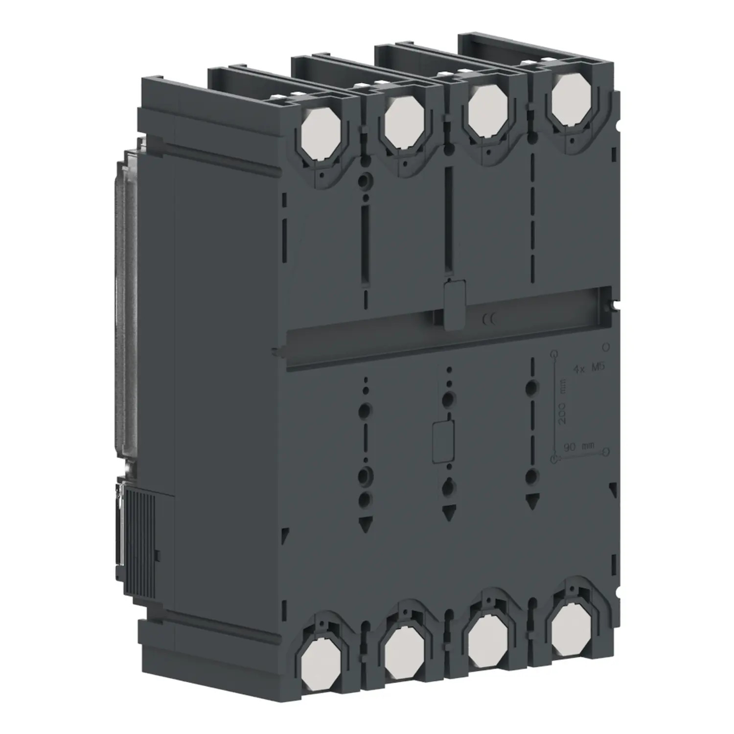 C40N42D400 - Disjoncteur 400A Schneider 4P4D réglable de 160A à 400A - MicroLogic 2.3 - 50kA - ComPact NSX400N - Sans Vigi