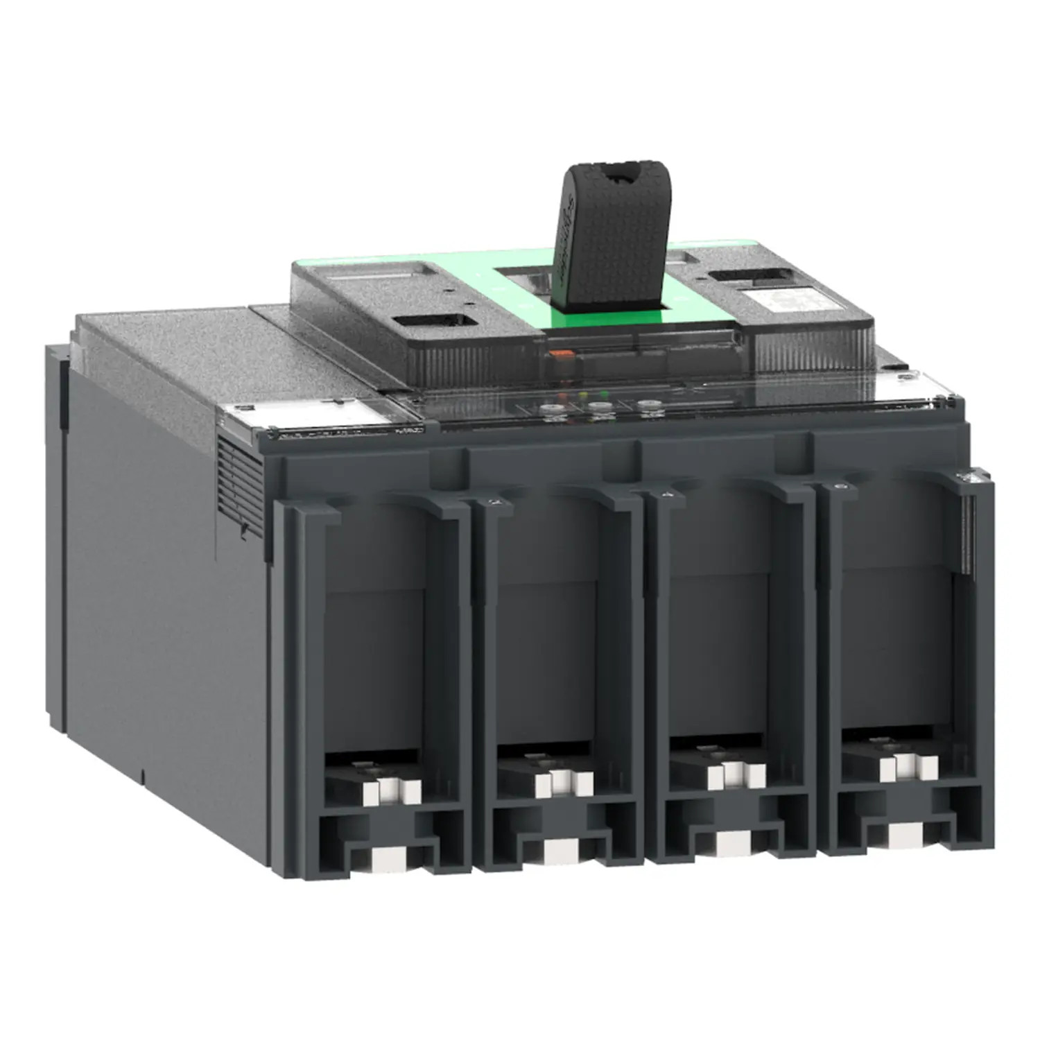 C40N42D400 - Disjoncteur 400A Schneider 4P4D réglable de 160A à 400A - MicroLogic 2.3 - 50kA - ComPact NSX400N - Sans Vigi