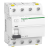 A9Z21463 Schneider - Interrupteur différentiel tétra 4P 63A 30mA Type A - Auxiliarisable - Doubles bornes - Acti9 iID