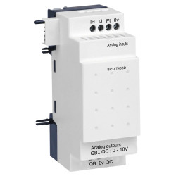SR3XT43BD Schneider Extension analogique Zelio Logic 0-10V, 0-20mA, Pt100
