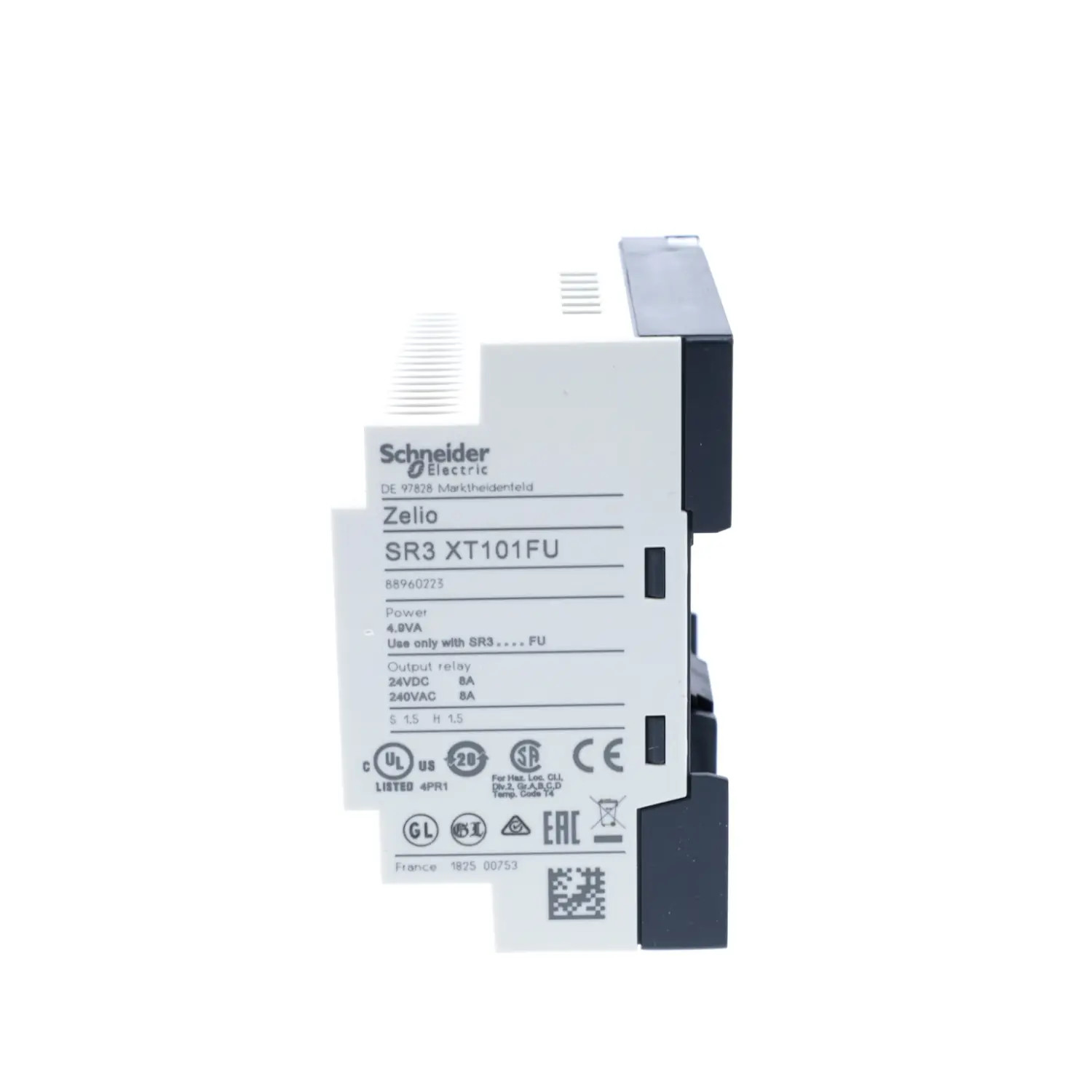 SR3XT101FU Schneider Extension TOR Zelio Logic 10 E/S 230V, 4 sorties relais