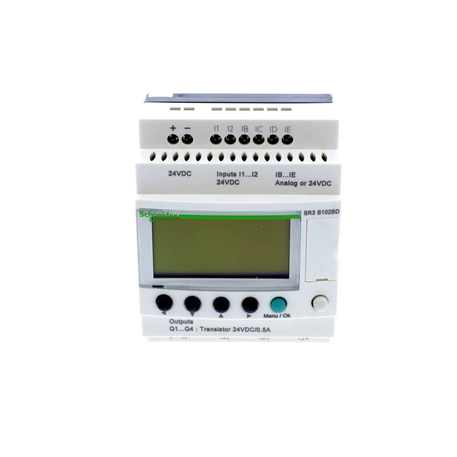SR3B102BD Schneider Relais Zelio Logic modulaire 10 E/S 24Vcc transistor