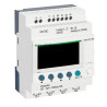 SR3B101BD Schneider Relais Zelio Logic modulaire 10 E/S 24Vcc, horloge + écran