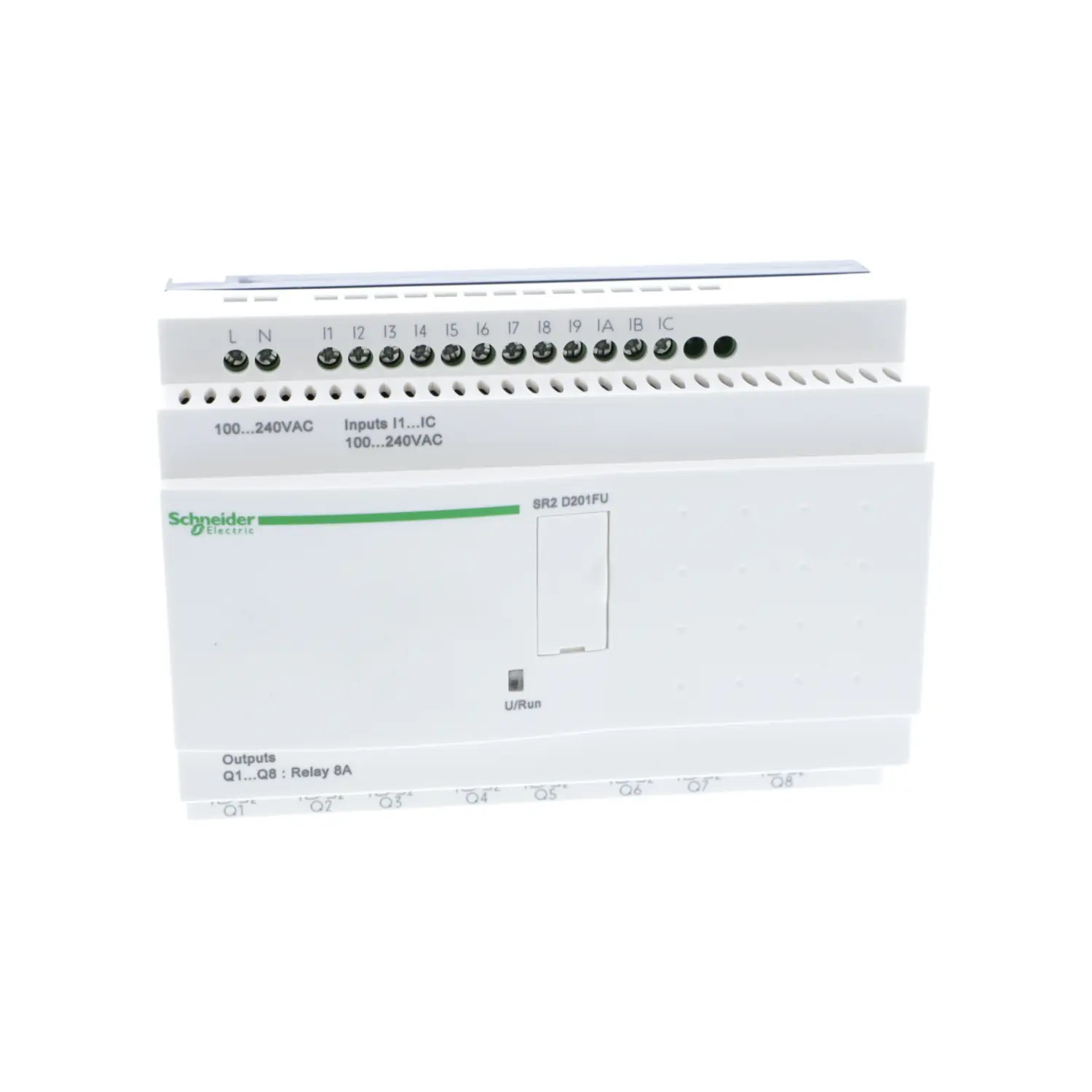 SR2D201FU Schneider Relais Zelio Logic 20 E/S 230V, sans écran ni horloge