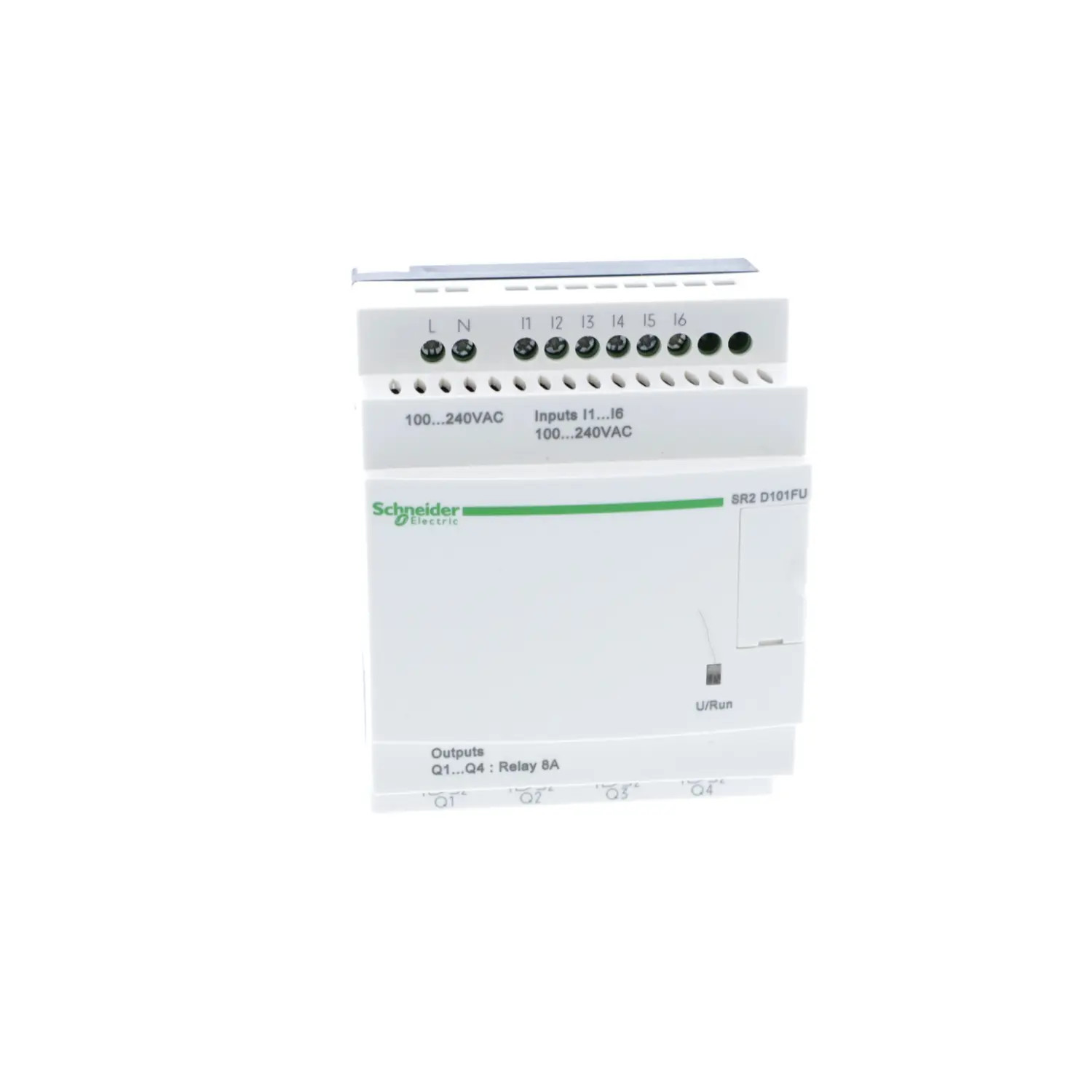 SR2D101FU Schneider Relais Zelio Logic 10 E/S 230V, sans écran ni horloge