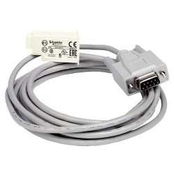 SR2CBL01 Schneider Câble RS232 programmation relais Zelio Logic 3 m SUB-D 9