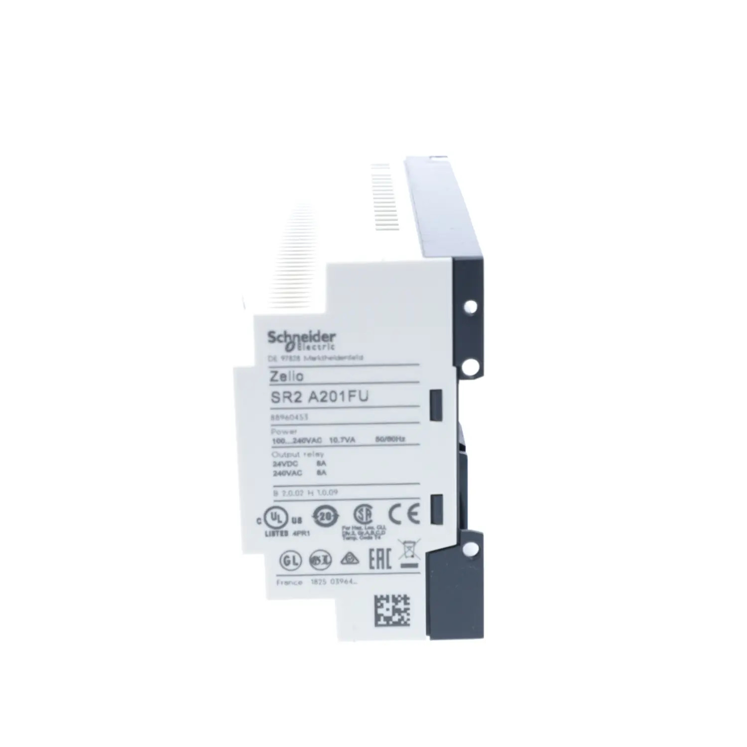 SR2A201FU Schneider Relais Zelio Logic 20 E/S 230V, écran sans horloge