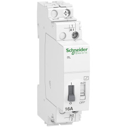 A9C30811 Schneider Télérupteur unipolaire 1NO 16A 230V AC Acti9 iTL