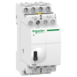 A9C30814 Schneider Télérupteur tétrapolaire 4NO 16A 230V AC Acti9 iTL