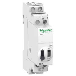 A9C33811 Schneider Télérupteur commande centralisée 1NO 16A 230V AC Acti9 iTLc