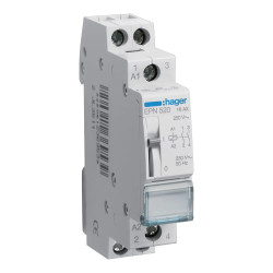 EPN520 Hager Télérupteur bipolaire 2NO 16A 230V AC EPN