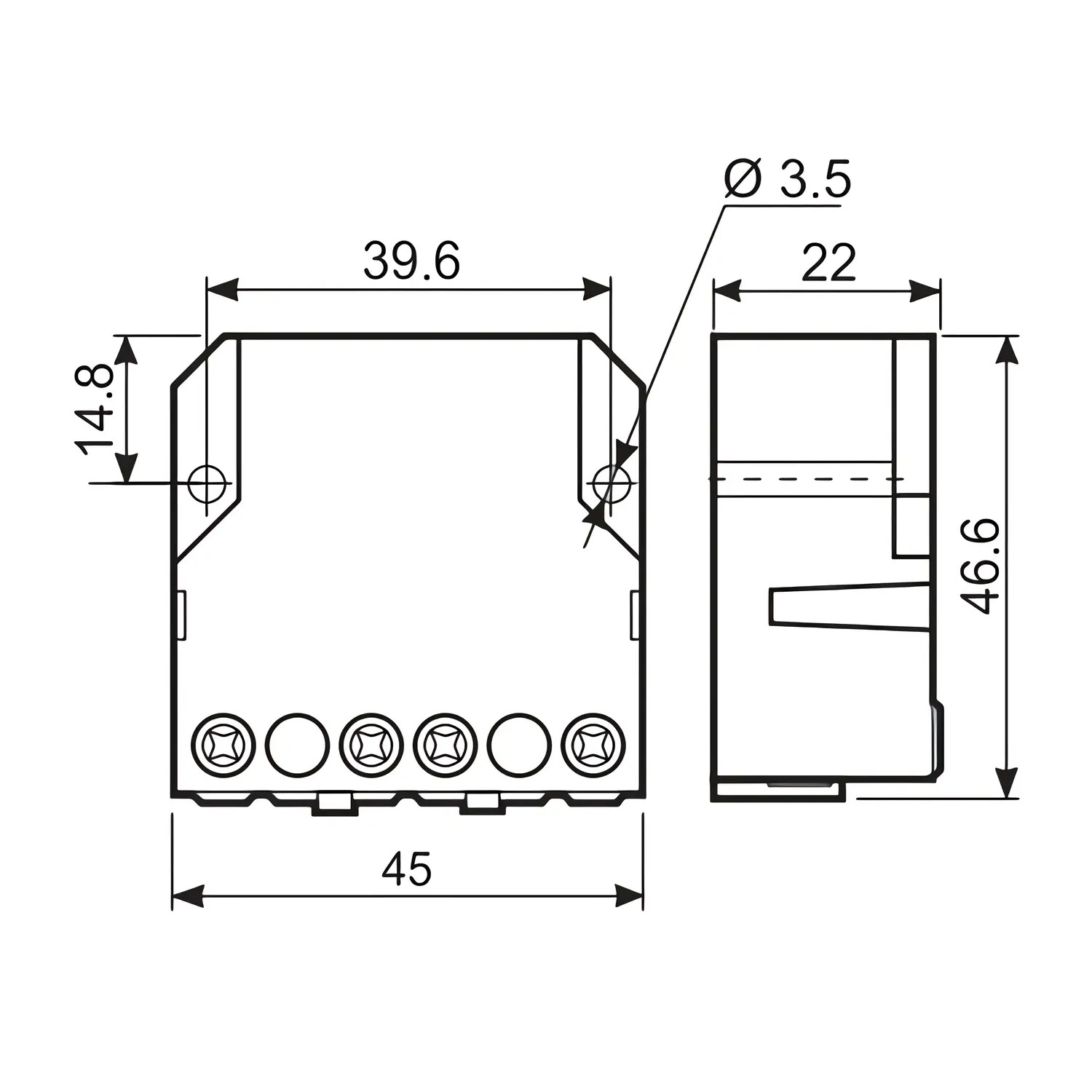 26.01.8.230.0000 Finder Télérupteur encastrable unipolaire 1NO 10A 260182300000