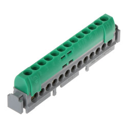 004834 Legrand Bornier terre isolé IP2X à vis 13 connexions 113mm LEG004834