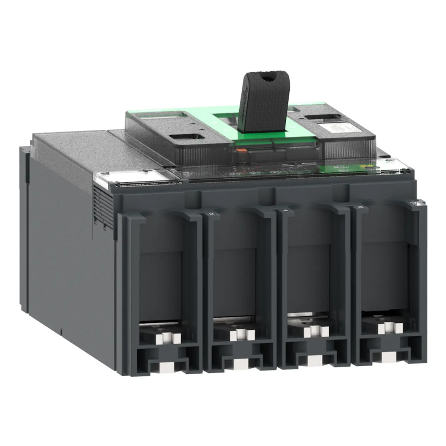 C40F44V400 - Disjoncteur différentiel 400A Schneider 4P4D réglable de 160A à 400A - MicroLogic 4.3 Vigi - 36kA - NSX400F