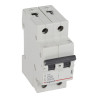 419229 - Disjoncteur Legrand 50A 2P C50 6000A/10kA - 230V - Courbe C - Bornes à vis - 2 modules - RX3