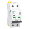 A9F84240 Schneider iC60H - Disjoncteur bipolaire 40A - 2P - Courbe C - 10/15kA - Bornes à vis - Acti9 iC60