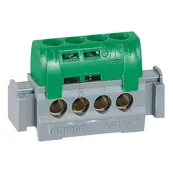 Bornier de terre Legrand 4x16mm² pour coffret drivia