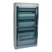 Coffret plexo 4 rangées de 18 modules étanche IP65