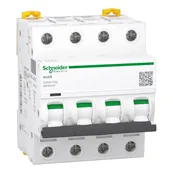 Disjoncteur iC60H Schneider 4P 32A  courbe C 15kA Acti9